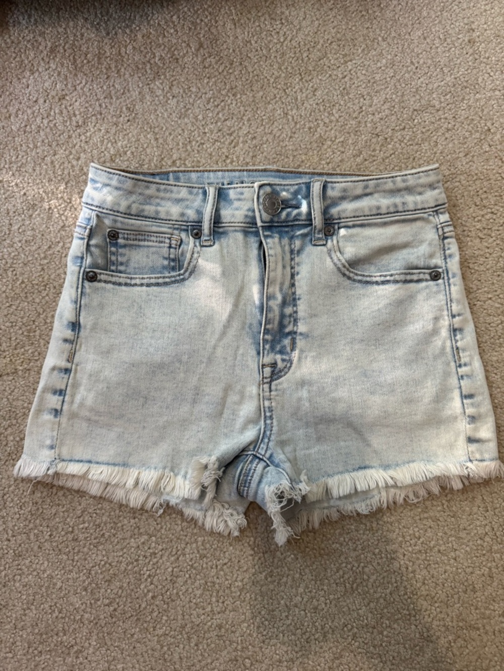 American Eagle High Waist Denim Shorts